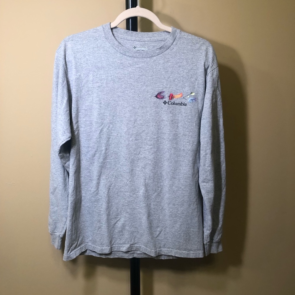 3/$20 Columbia fishing lures periodic table tee